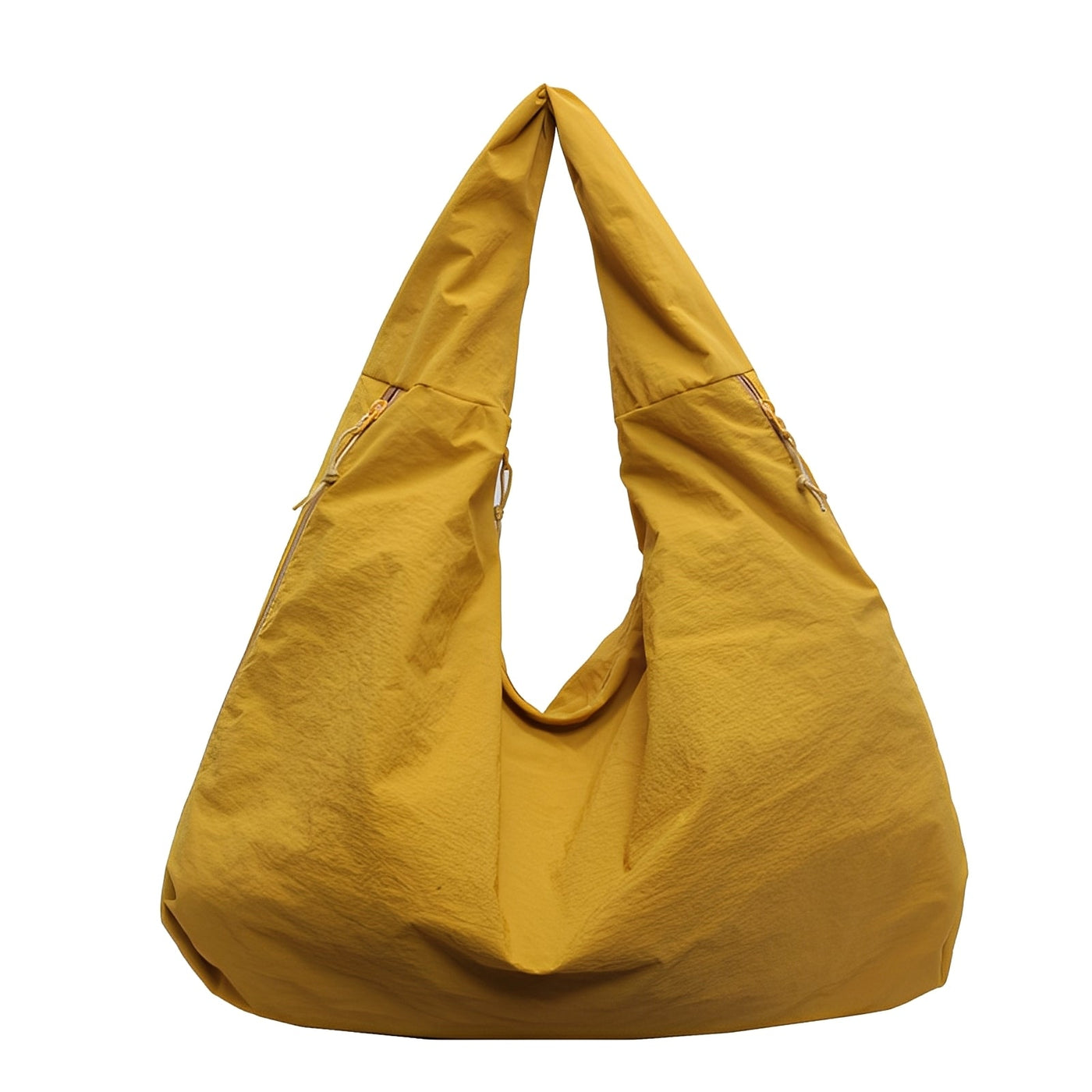 Geräumige, entspannte Damenschultertasche — Vayrani — Ansicht 5 — Farbe Khaki