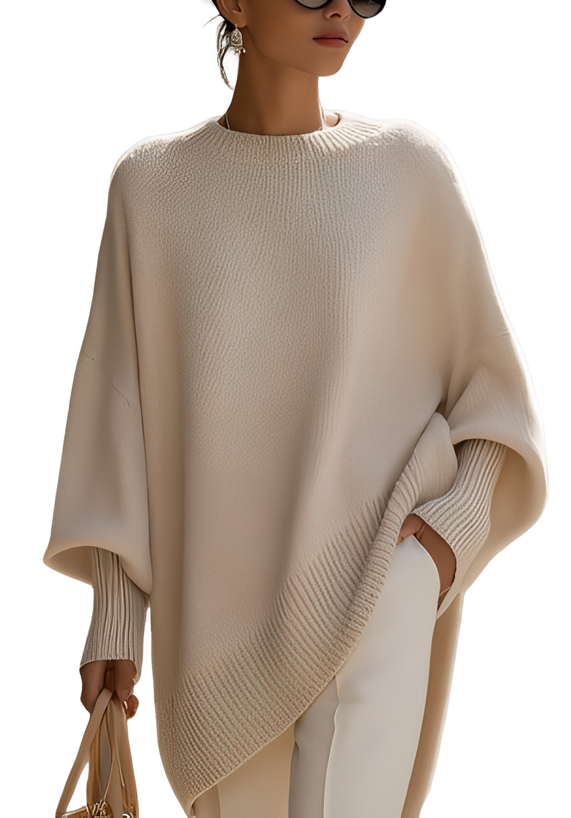Trendiger Oversize-Pullover für Damen — Vayrani — Farbe Grün