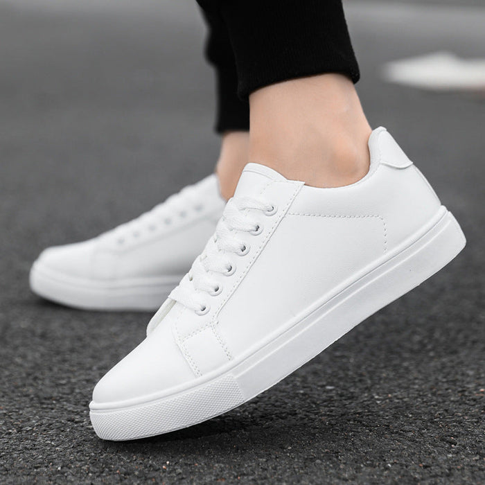 Komfortable, leichte Herrenschuhe — Vayrani — Farbe Weiß