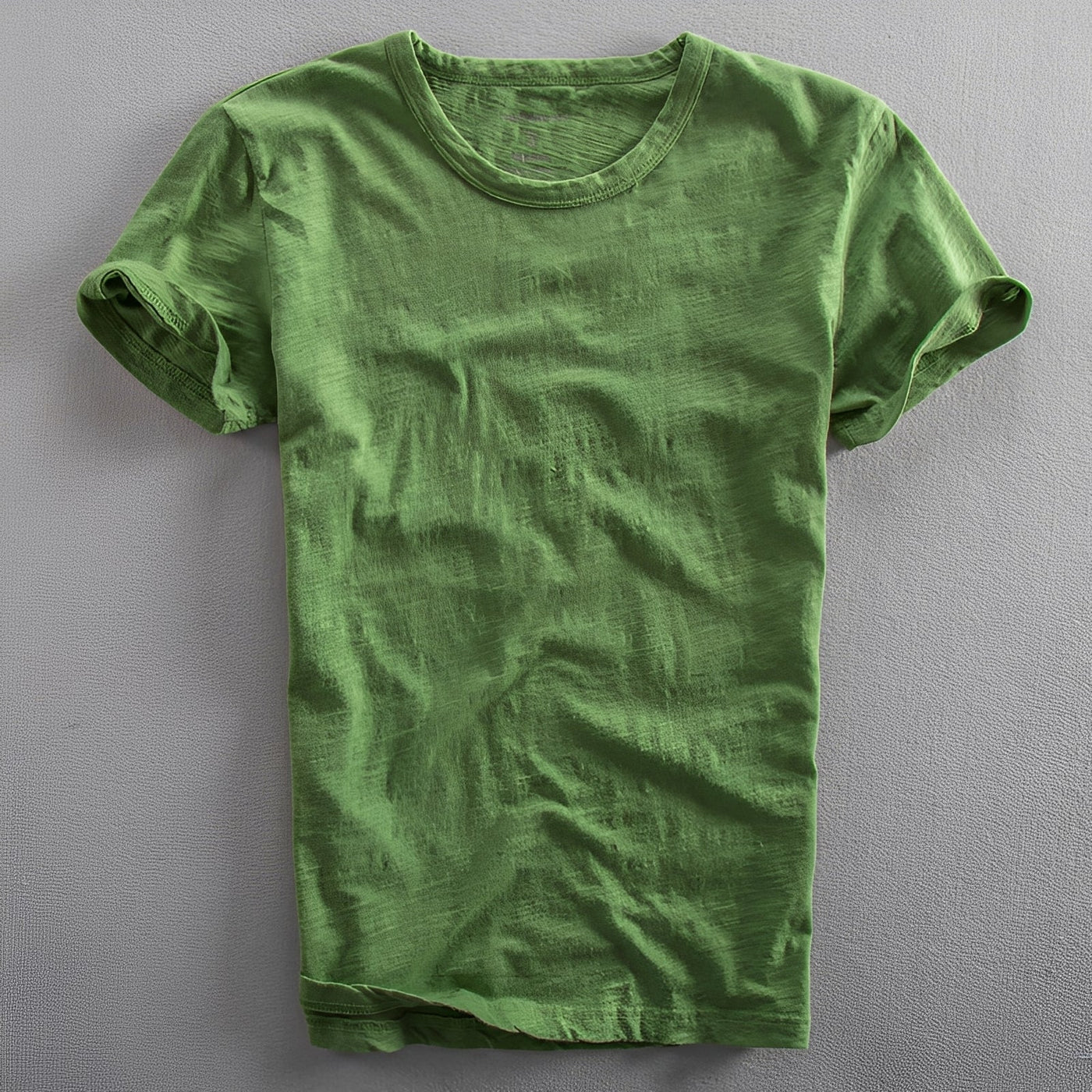 Klassisches Herren-T-Shirt — Vayrani — Ansicht 6 — Farbe Grün