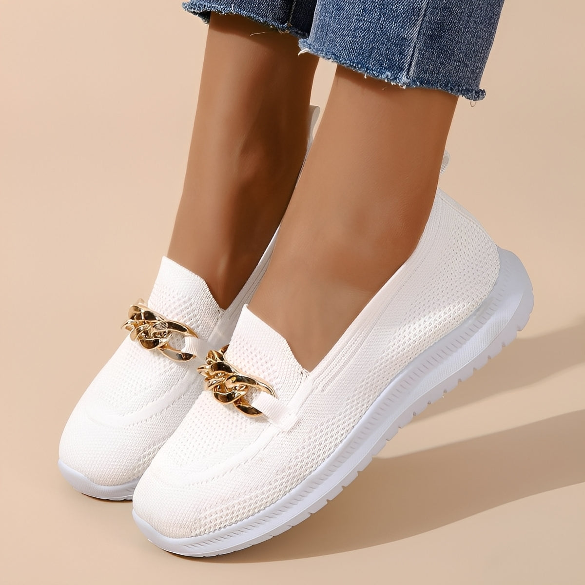 Elegante Damenschuhe — Vayrani — Ansicht 2 — Farbe Khaki