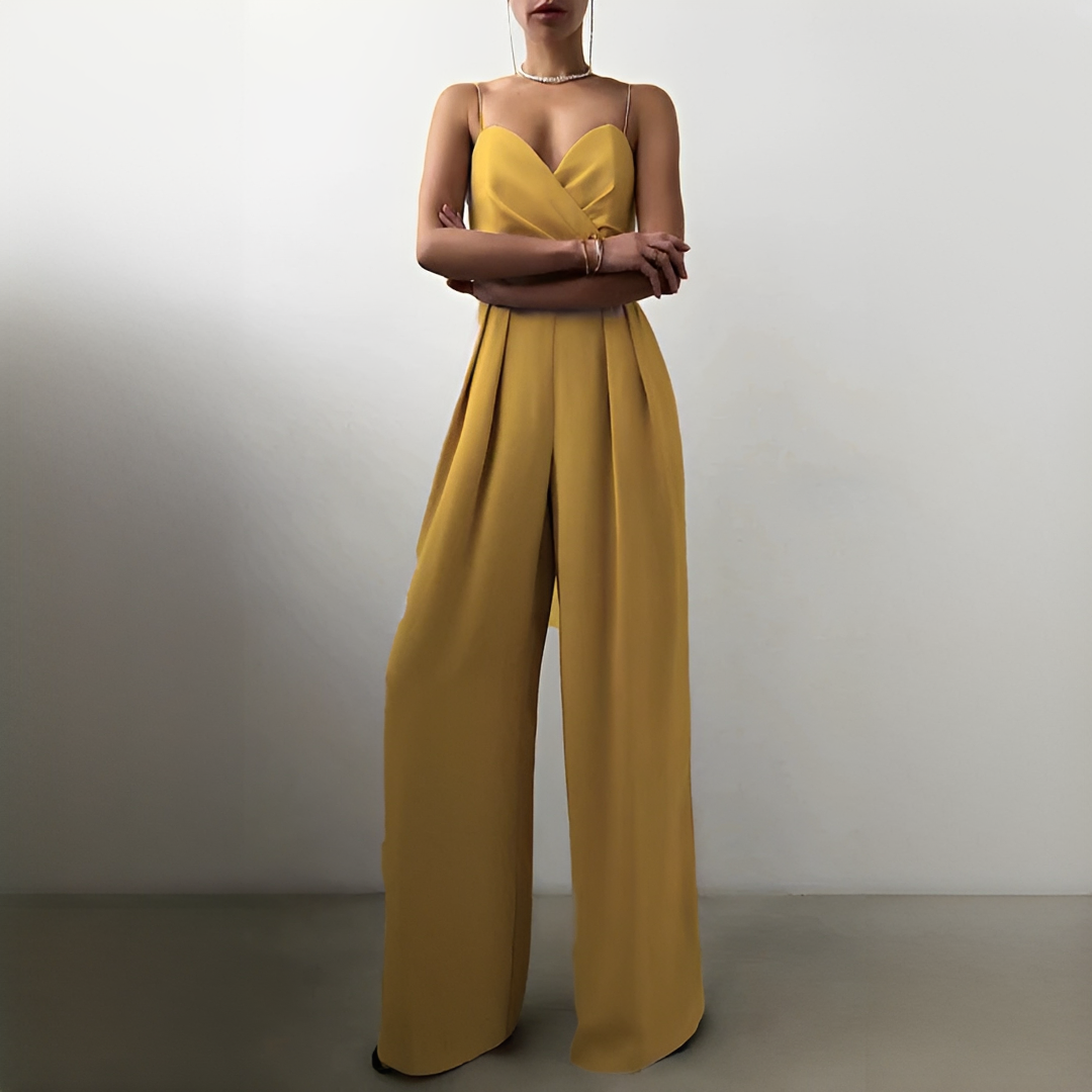 Stilvoller und eleganter Damen-Jumpsuit — Vayrani — Ansicht 5 — Farbe Rosa