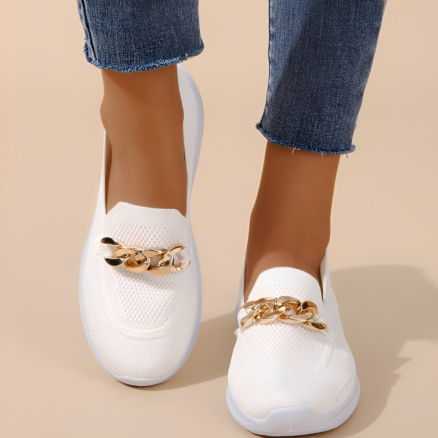 Elegante Damenschuhe — Vayrani — Ansicht 3 — Farbe Khaki