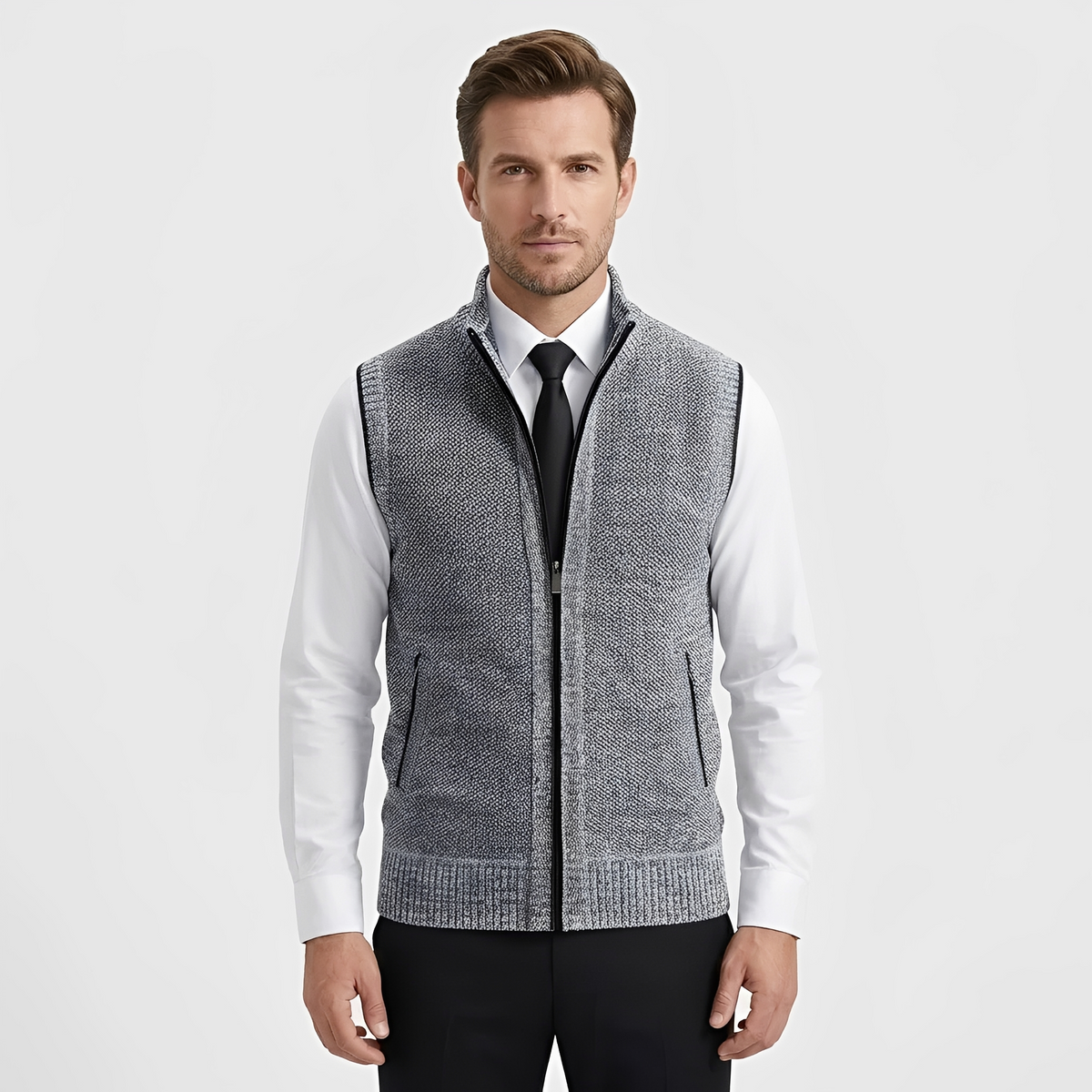 Damion - Komfortable Jacke mit Reißverschluss