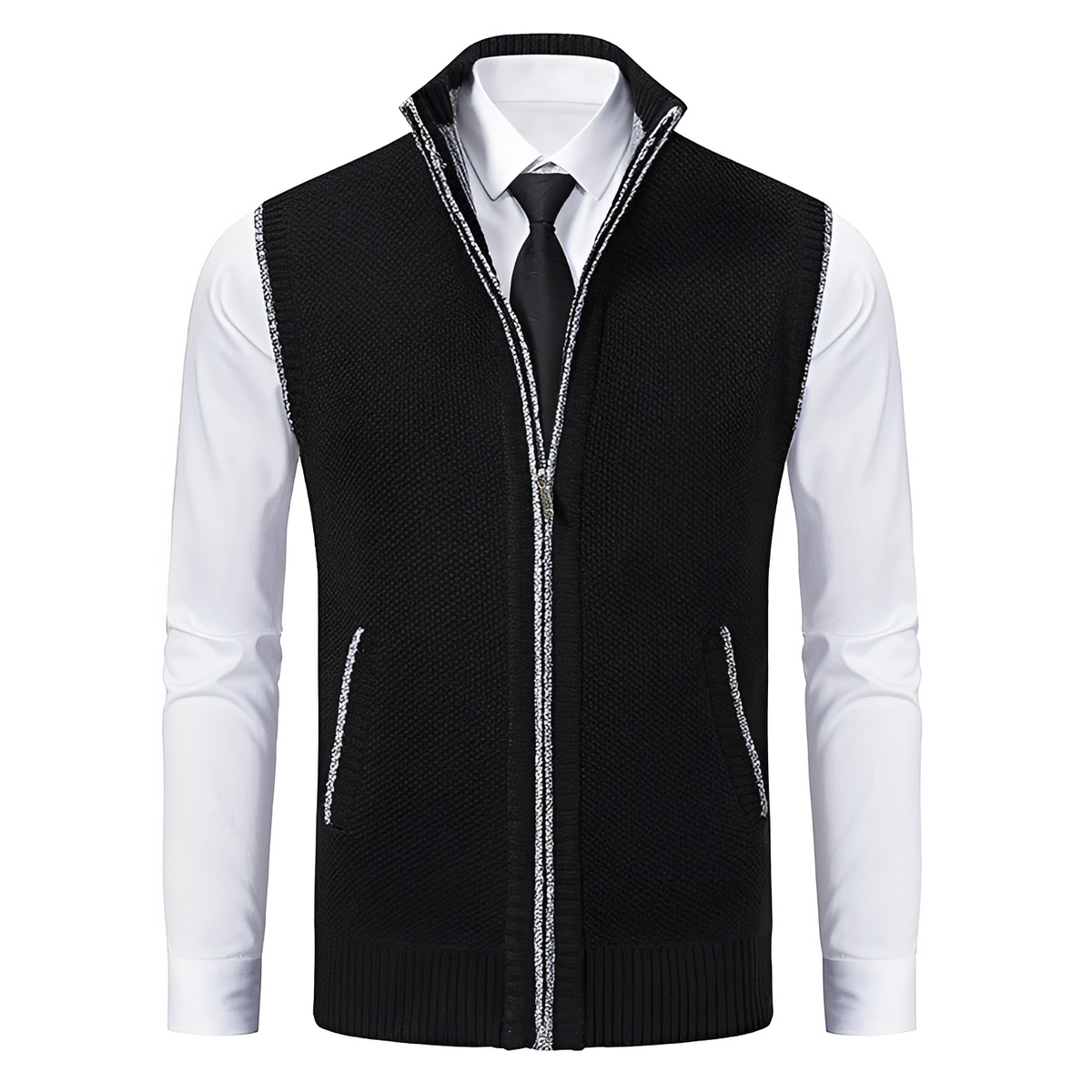 Damion - Komfortable Jacke mit Reißverschluss