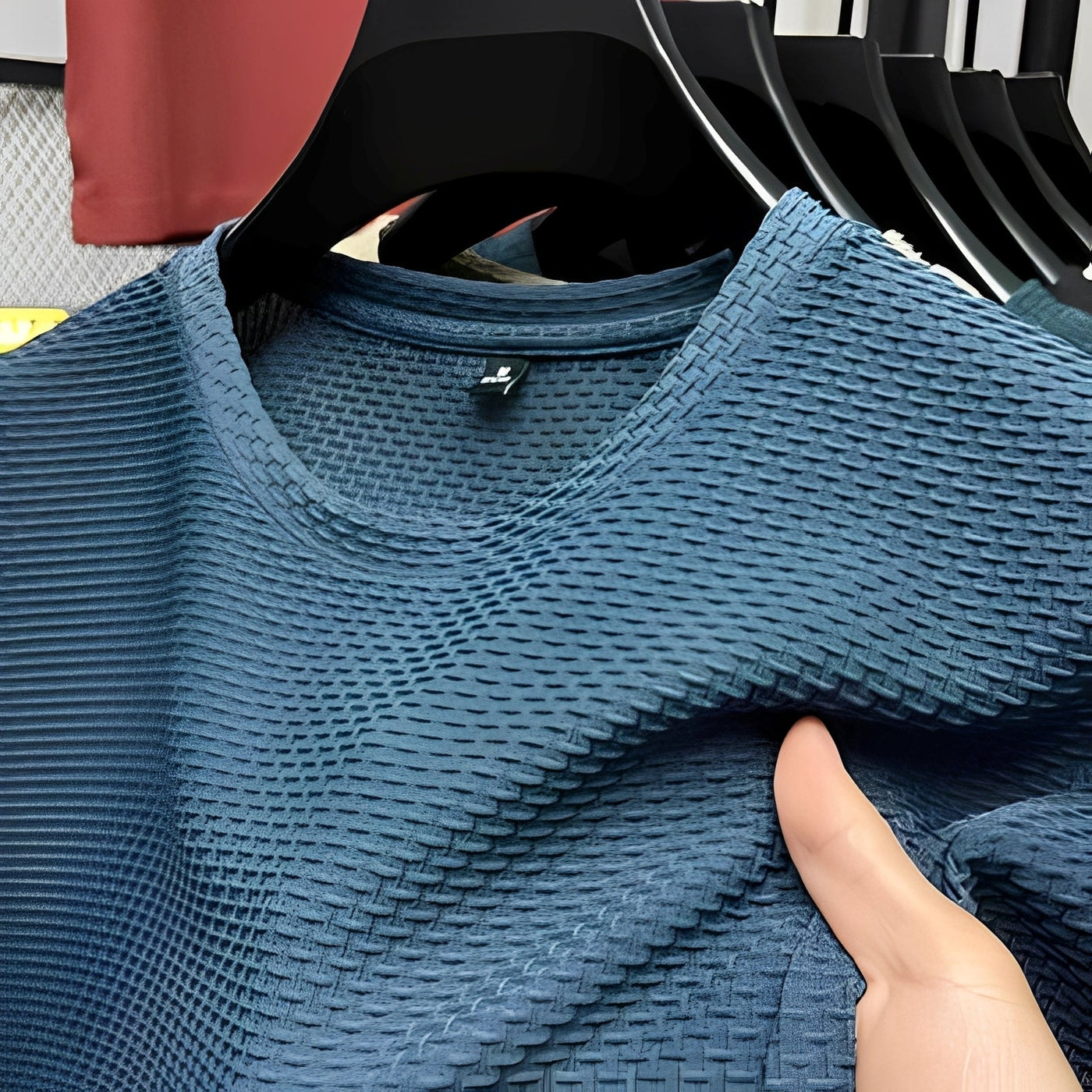 Elegantes Sommer T-Shirt für Herren — Vayrani — Ansicht 5 — Farbe Khaki