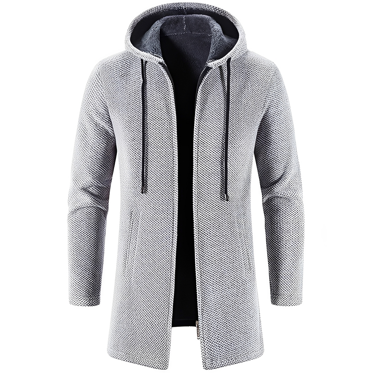 Reginald - Angenehme und gemütlich warme Jacke mit Kapuze