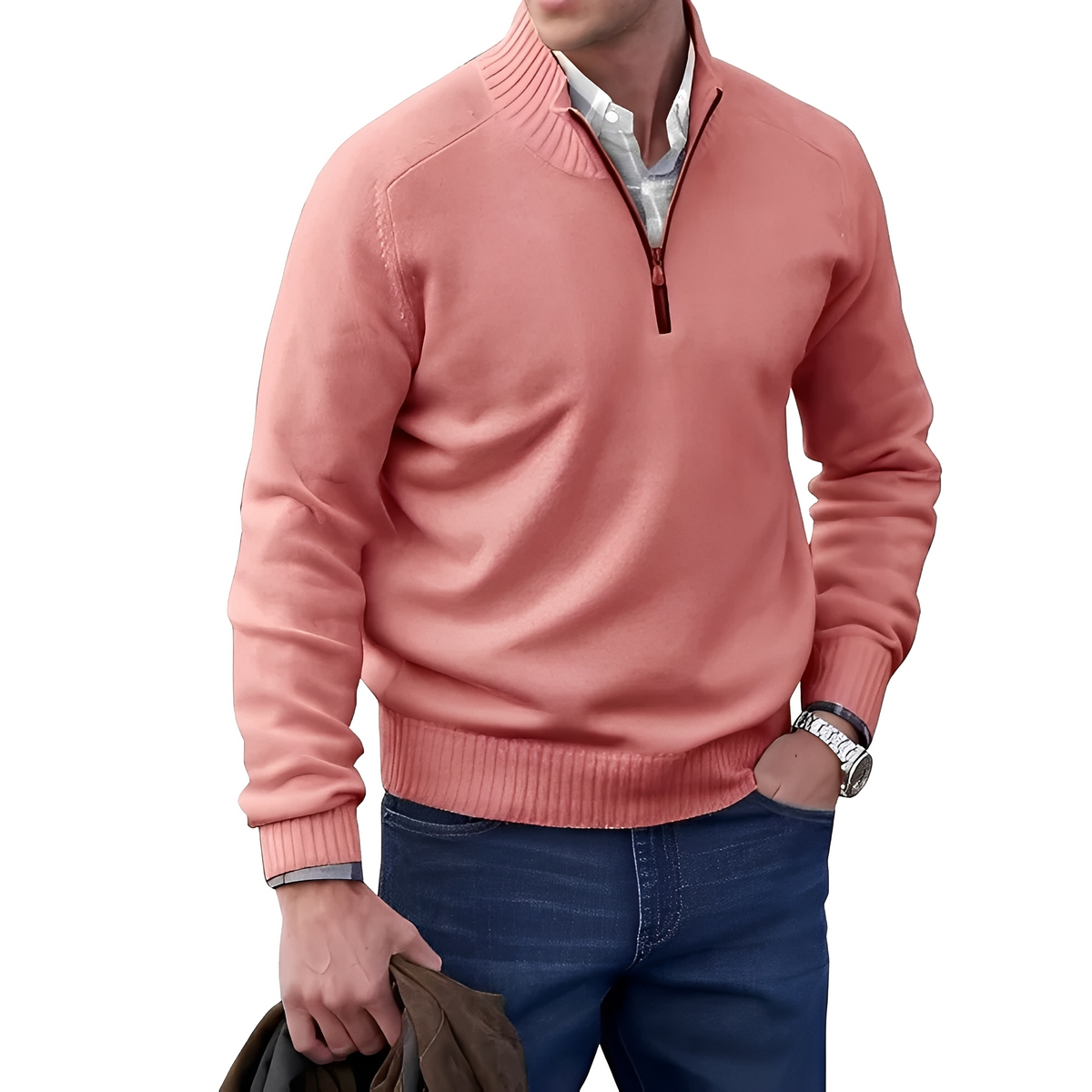 Jeremy - Bequemer und gemütlicher Pullover