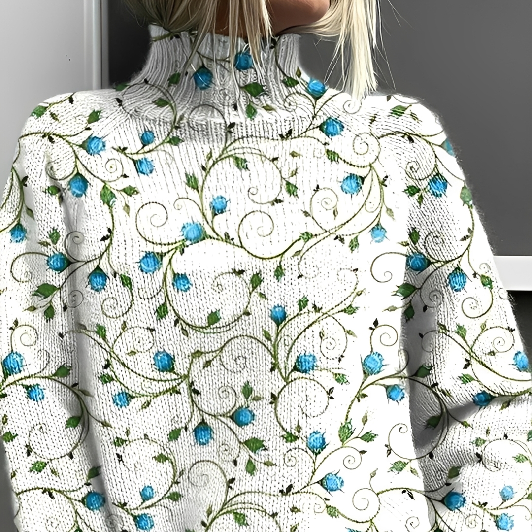 Amy - Eleganter Rollkragenpullover
