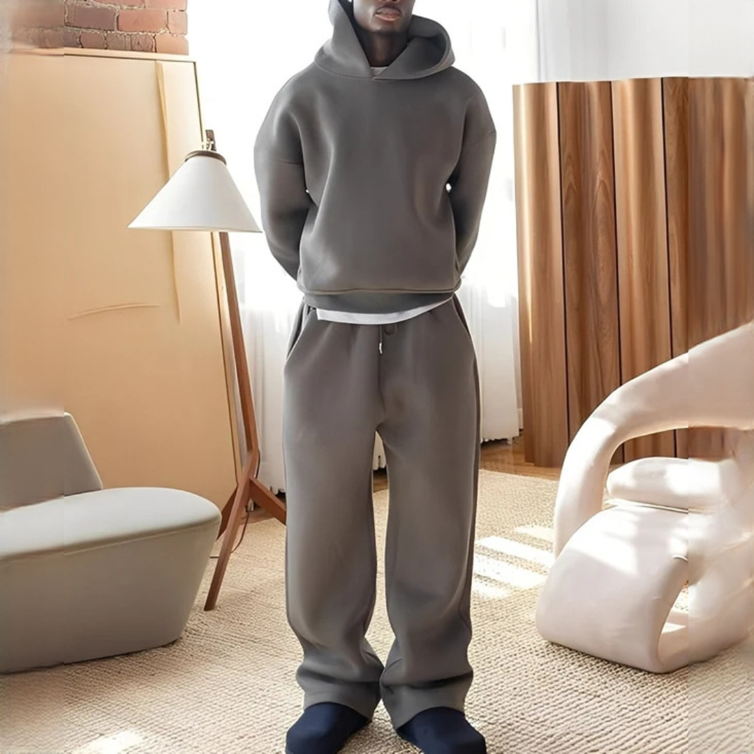 Marlon - Lässiges Set mit Kapuzenpullover und Hose