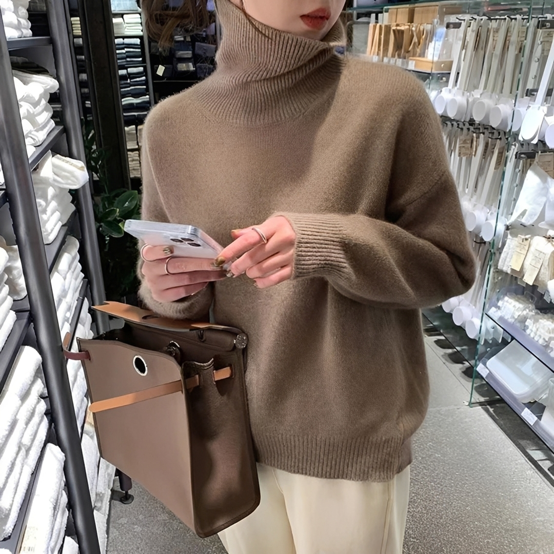 Adiene - Stilvoller und gemütlicher Rollkragenpullover
