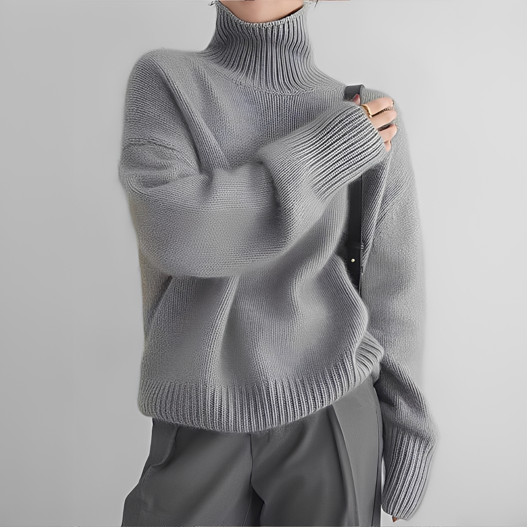 Adiene - Stilvoller und gemütlicher Rollkragenpullover