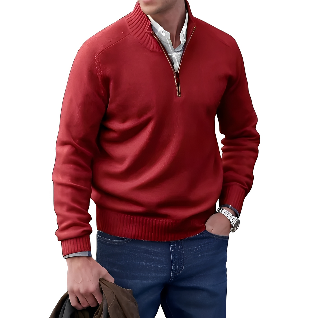Jeremy - Bequemer und gemütlicher Pullover