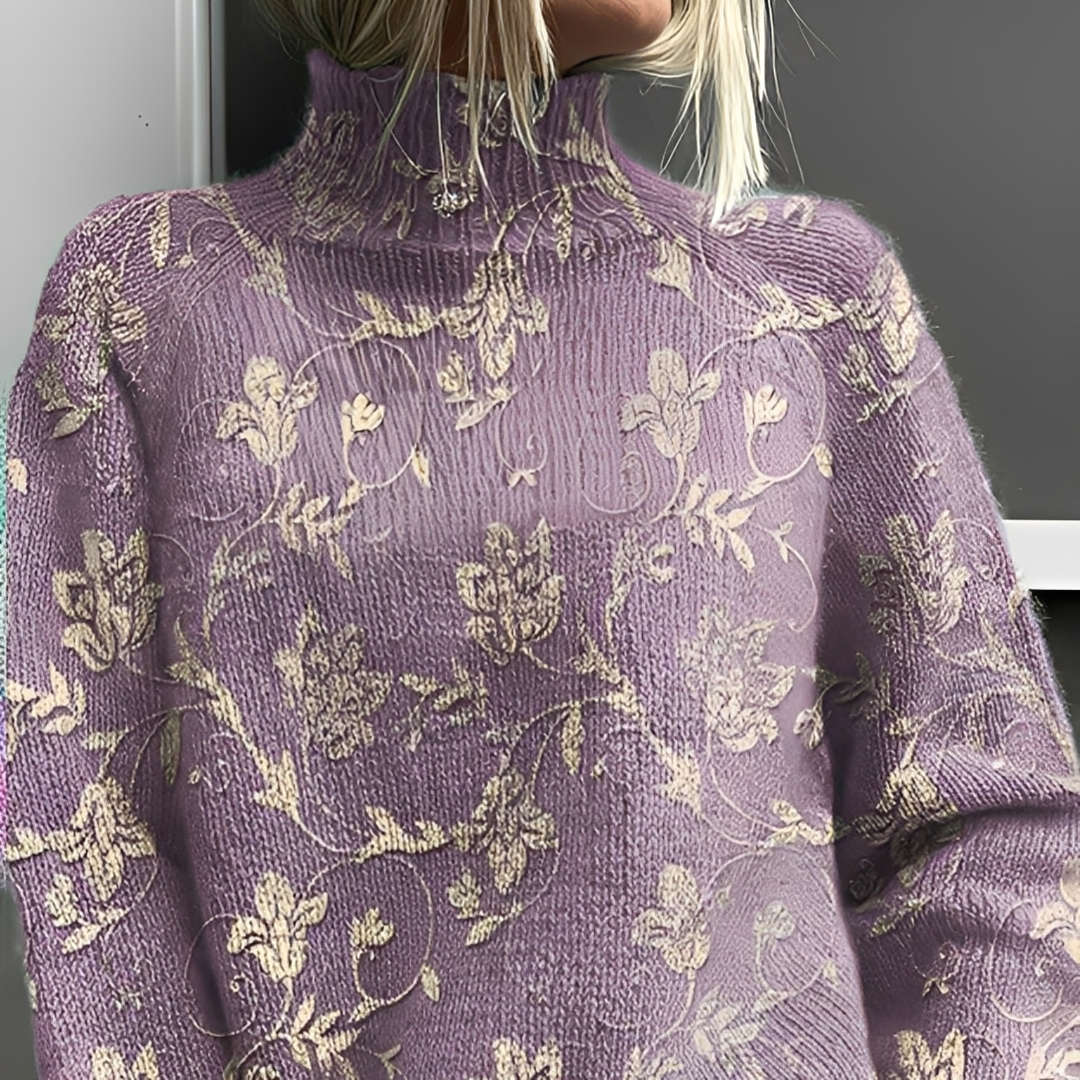 Amy - Eleganter Rollkragenpullover