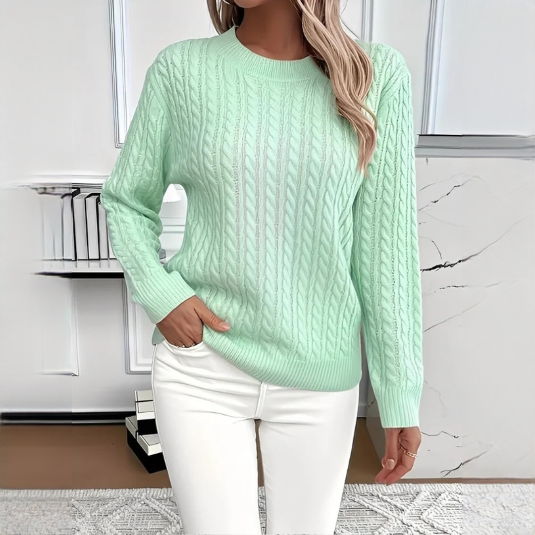 Charisse - Gemütlicher Rundhals-Pullover
