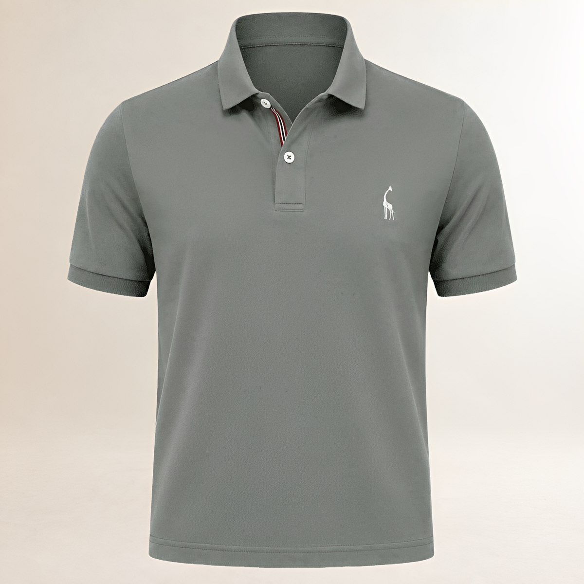 Herren Polohemd, klassischer Kragen, kurze Ärmel, Regular Fit, aufgesticktes Logo links