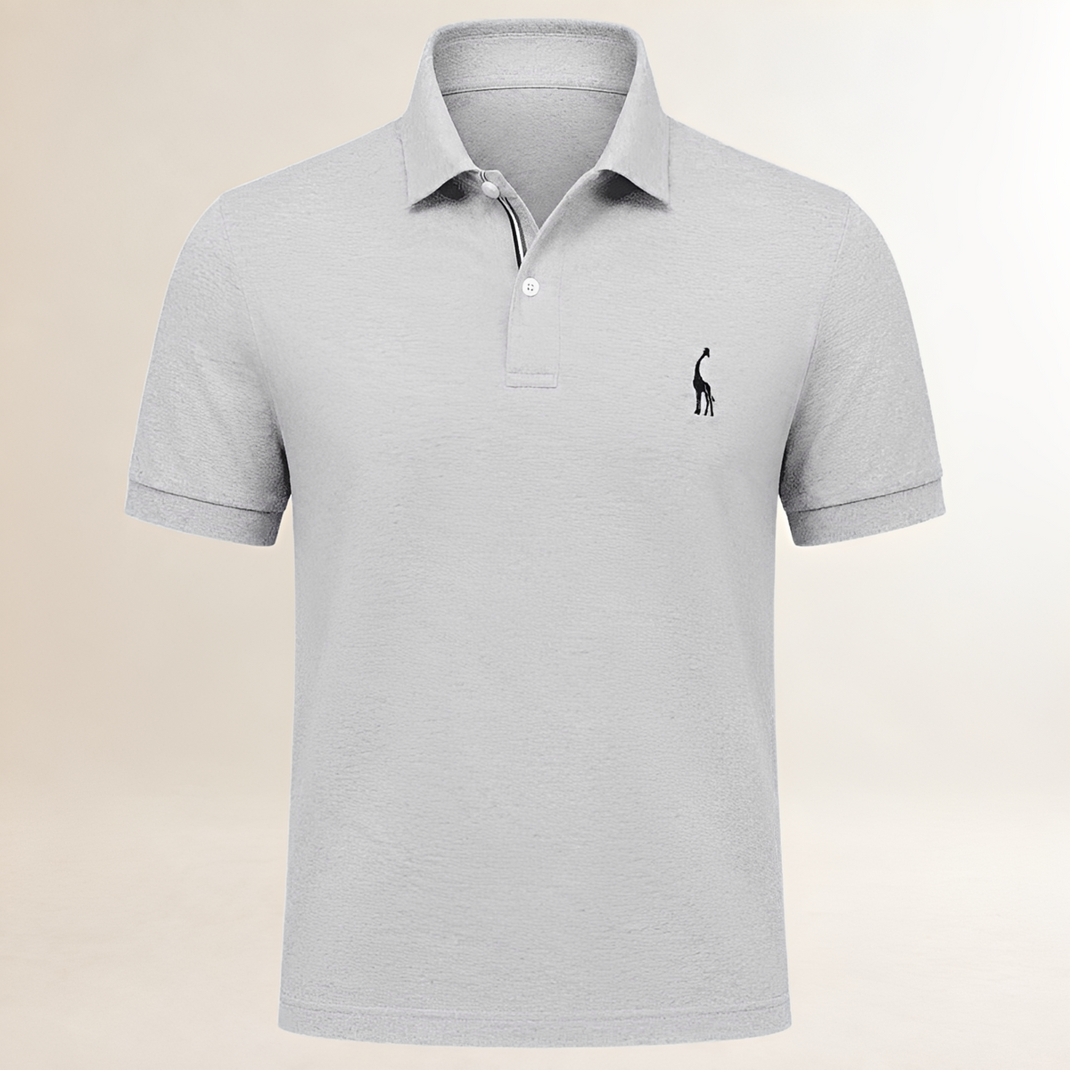 Herren Polohemd, klassischer Kragen, kurze Ärmel, Regular Fit, aufgesticktes Logo links