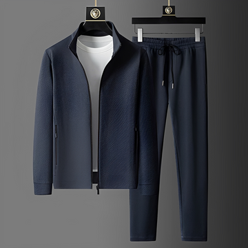 Herren Sportanzug-Set mit Reißverschlussjacke und Taschenhose