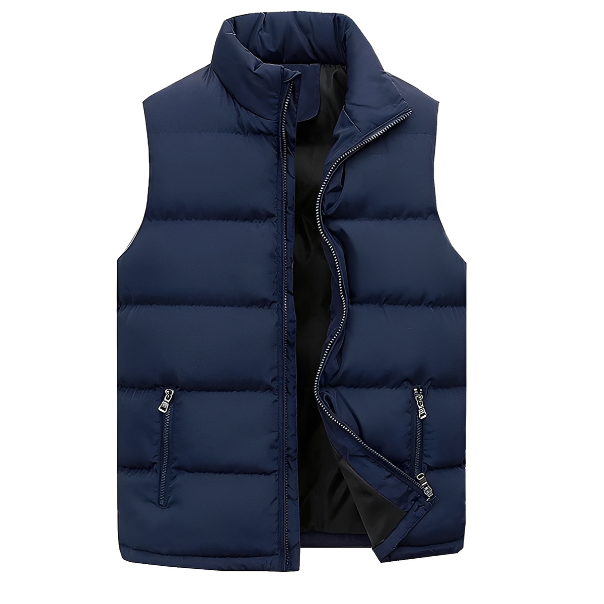 Herrenweste mit Isolierung und Zipper - Legere Passform
