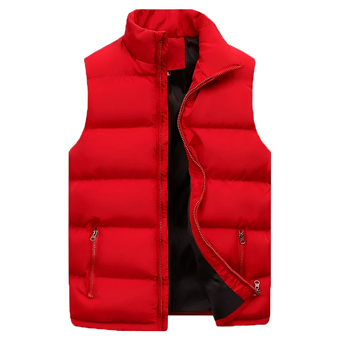 Herrenweste mit Isolierung und Zipper - Legere Passform